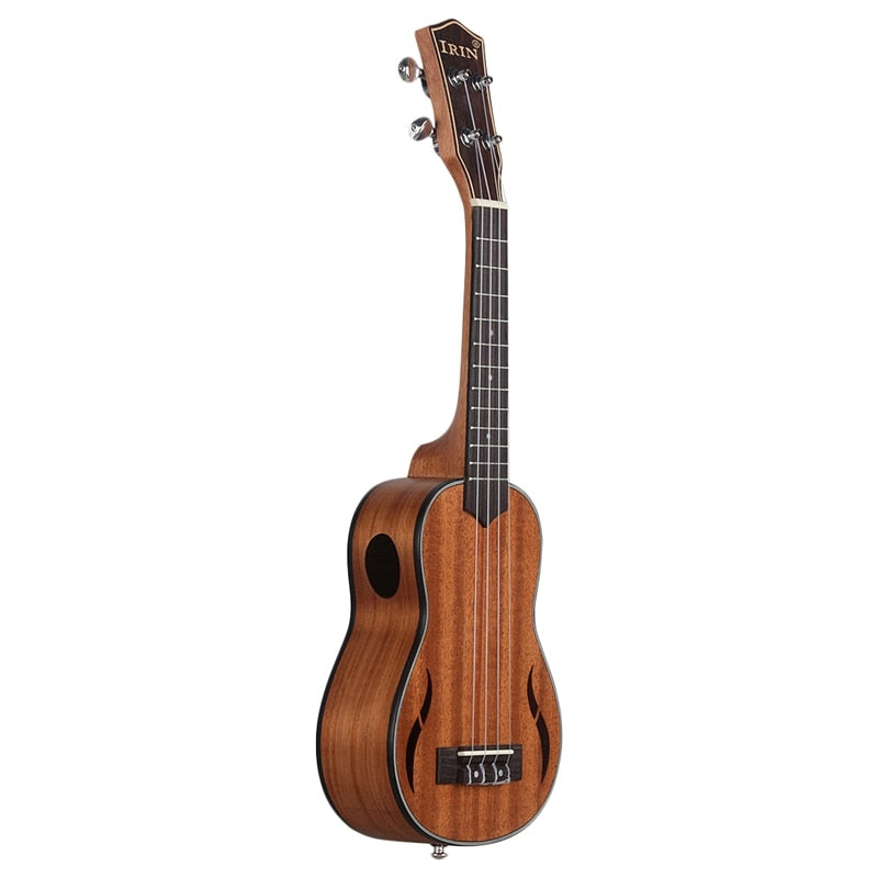 Irin Soprano Ukulele 21 Inch Walnut Wood Acoustic Guitar Ukelele Mahogany Fingerboard Neck Hawaii 4 String Guitarra wood color