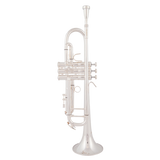 JM Silver plated Trumpet High Quality Brass Gold Lacquer B Flat Playing Musical Instrument Trumpet with Mouthpiece Case