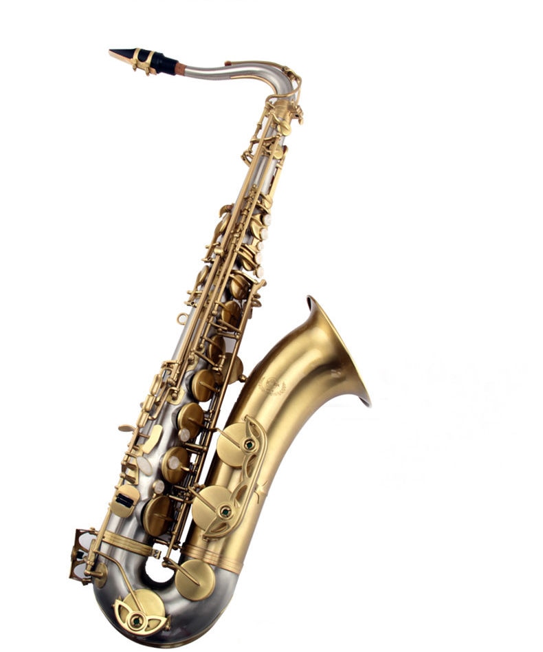 new  Tenor Saxophone Bb Cupronickel body Brass bell Matt finsh Gloss finish