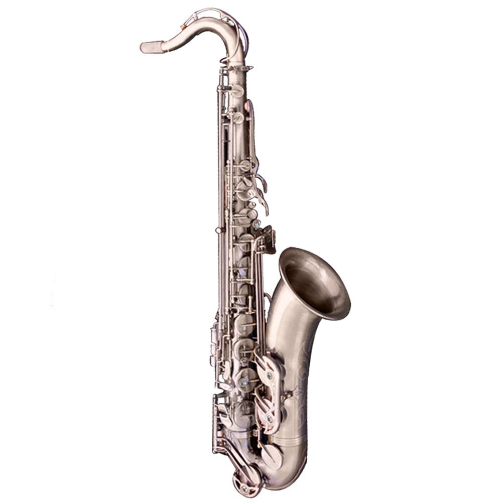 Saxofon B-flat Tenor Saxophone Antique Copper Double Bond Abalone Button Saxophone Playing Professionally SAX06