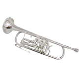 Bb Rotary Trumpet with case mouthpiece B Flat trumpets Musical instruments Brass Body Lacquer Finish