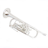 Bb Rotary Trumpet with case mouthpiece B Flat trumpets Musical instruments Brass Body Lacquer Finish