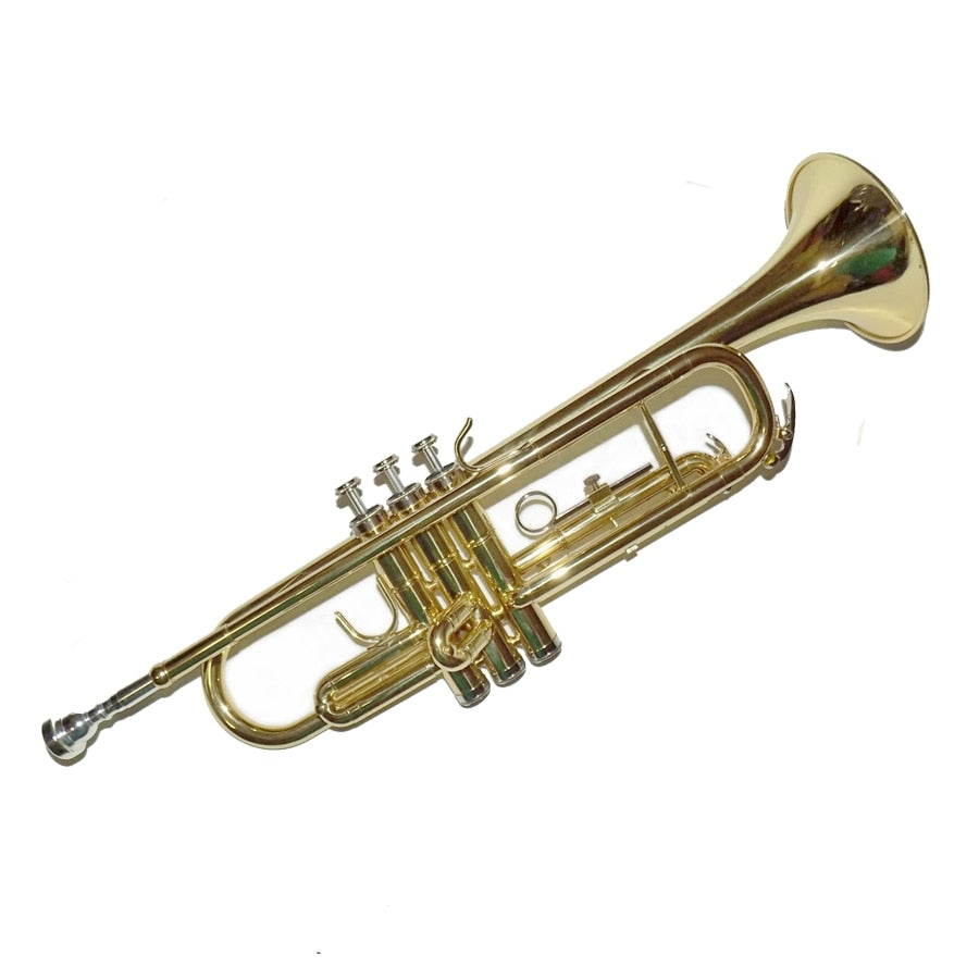 Bb Trumpet musical instruments Brass Trompete for Beginners trompeta mouthpiece Musical instruments