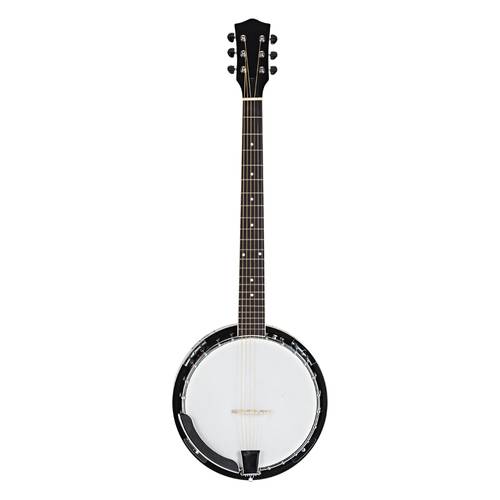 Top Grade Exquisite Professional Sapelli Notopleura Wood Alloy 6-string Banjo solid metal wood beginners Musical instrument