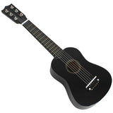 21/ 23 inch Solid Wood 6 Strings Acoustic Guitar Children Practice Mini String Acoustic Guitarra for Child Home-schooling