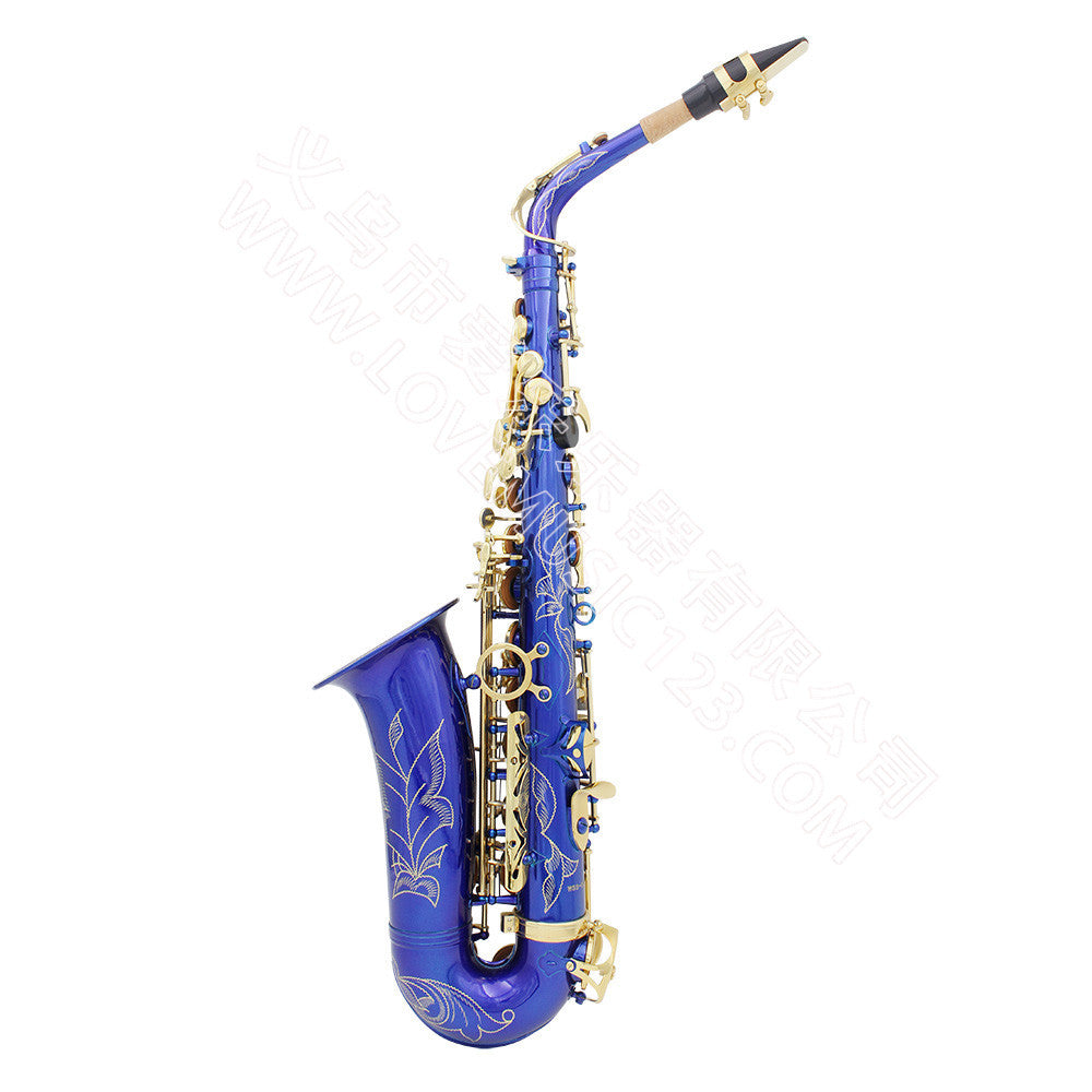 Drop e atlo Saxophone Blue ATLO Saxophone Wind WSS896LB WSS896DB