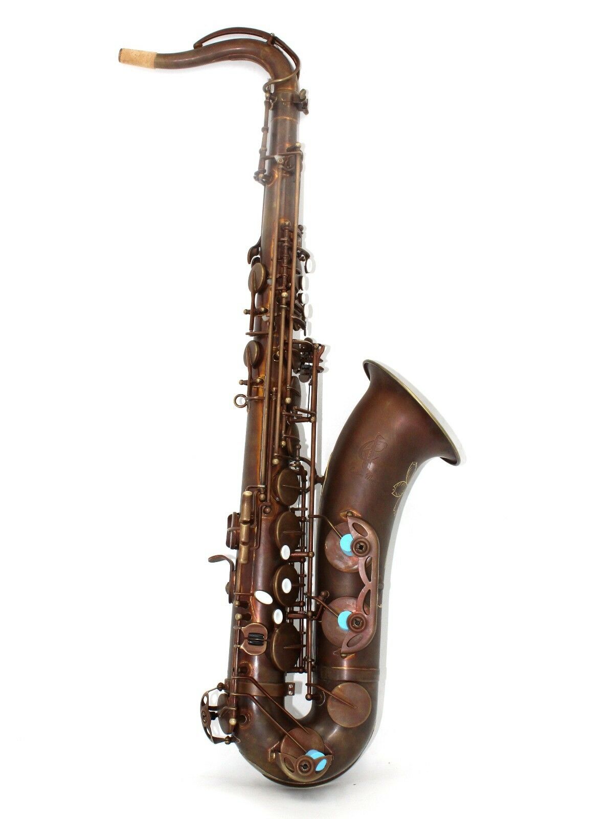 Ostrich music Vintage coffee red tenor saxophone Mark VI type No high F# key