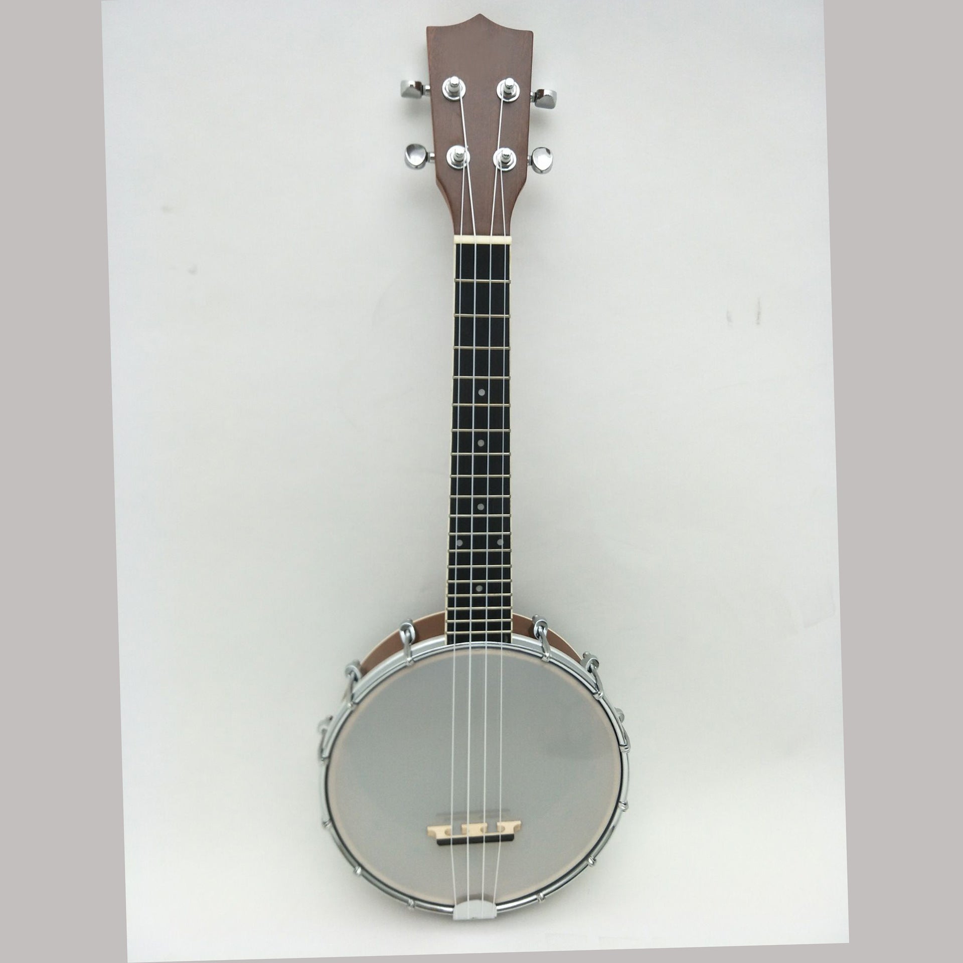 Western Sapele Four- String Banjo Ethnic Musical Instruments Mini Primary Class