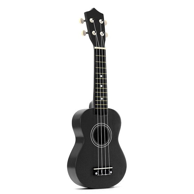 21 inch Soprano Ukulele 4 Strings Hawaiian Guitar Uke + String + Pick For Beginners kid Gift