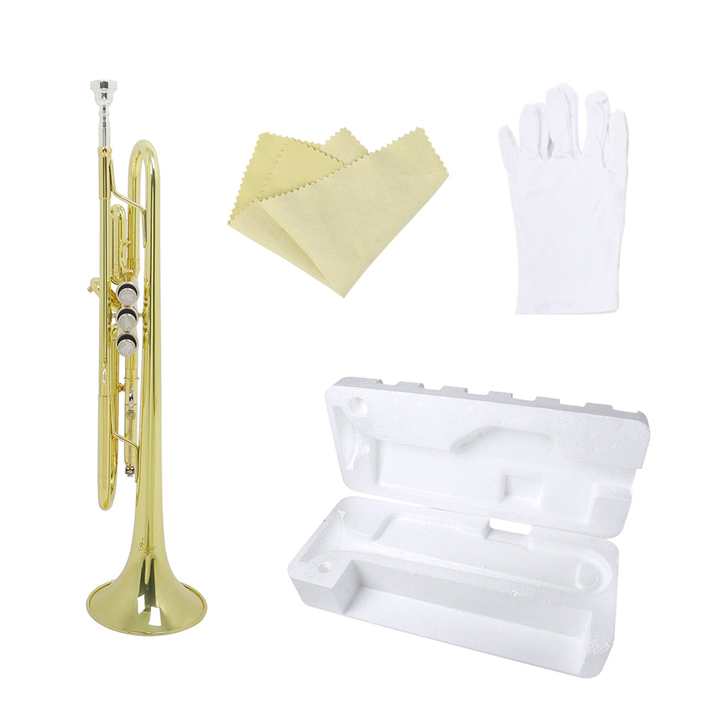 B Flat Bugle Call Brass Trumpet Cavalry Horn With Mouthpiece For Cavalry Military Orchestra For Brass Musical Instrument