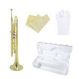 B Flat Bugle Call Brass Trumpet Cavalry Horn With Mouthpiece For Cavalry Military Orchestra For Brass Musical Instrument