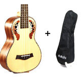 23 inch Ukulele concert Hawaiian guitar Ingman Spruce Panel Grape hole Electric Ukelele with Pickup EQ Musical Instruments