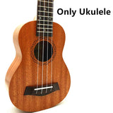 SevenAngel 23" Concert Ukulele 4 AQUILA Strings Hawaiian Mini Guitar Uku Acoustic Guitar Ukelele 12 Patterns guitarra send gifts