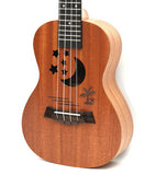 SevenAngel 23" Concert Ukulele 4 AQUILA Strings Hawaiian Mini Guitar Uku Acoustic Guitar Ukelele 12 Patterns guitarra send gifts
